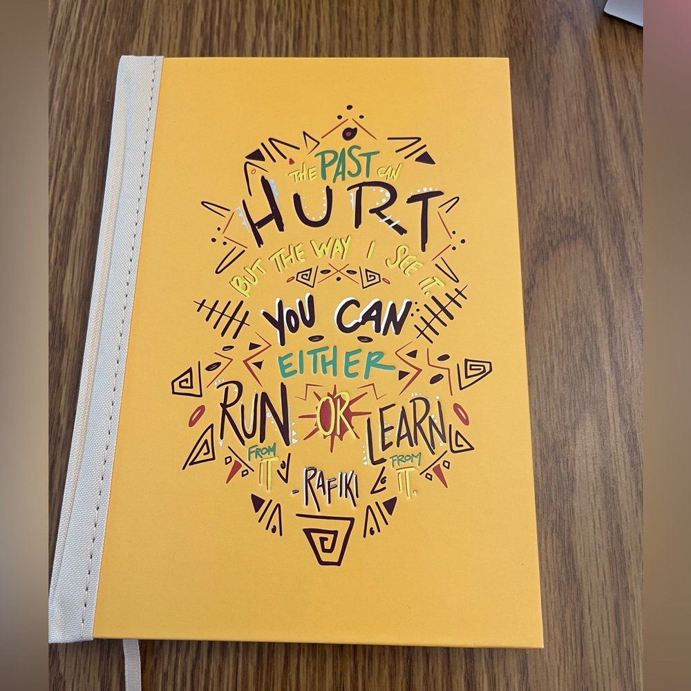 Disney Wisdom Limited Edition Journal 11th in Series The Lion King Rafiki Quote